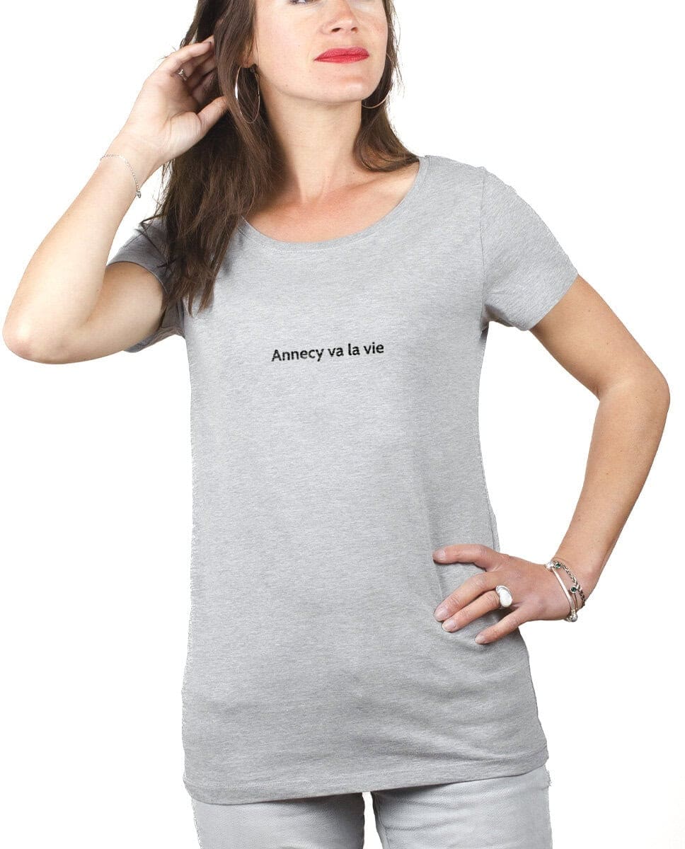 T-SHIRT FEMME : ANNECY VA LA VIE – Image 2