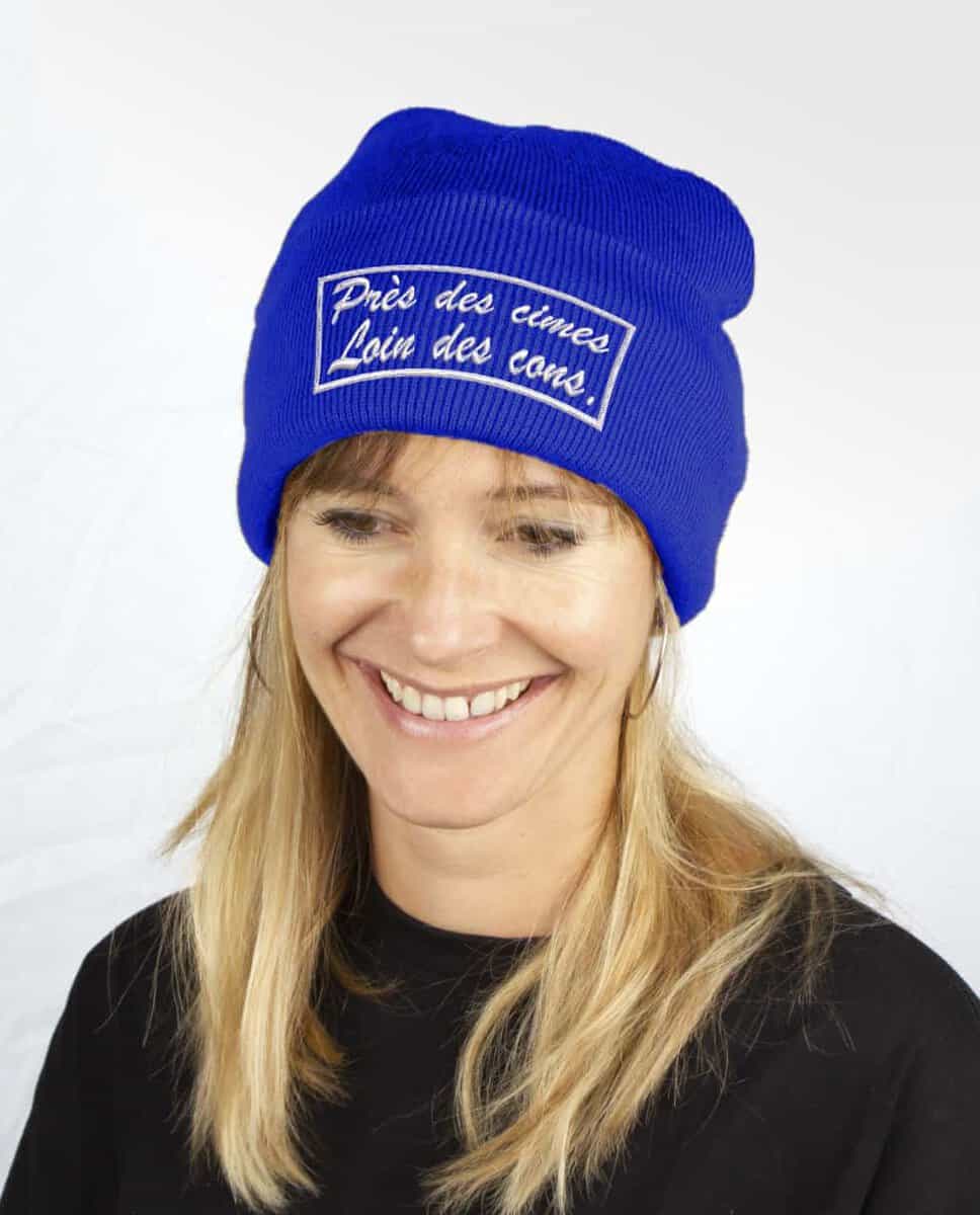 BONNET SKI : PRES DES CIMES LOIN DES CONS – Image 8