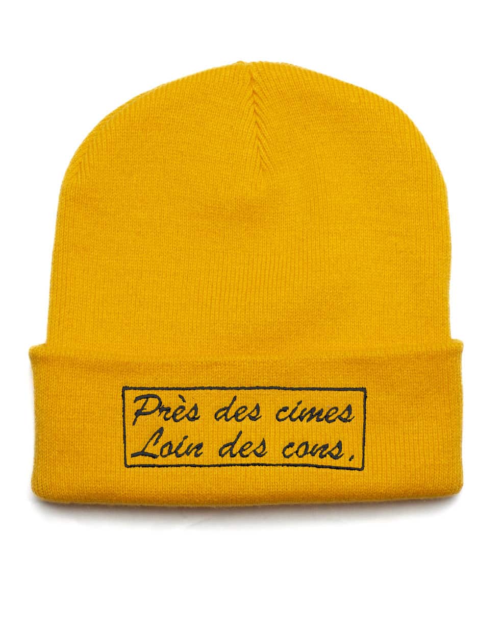 BONNET SKI : PRES DES CIMES LOIN DES CONS – Image 20