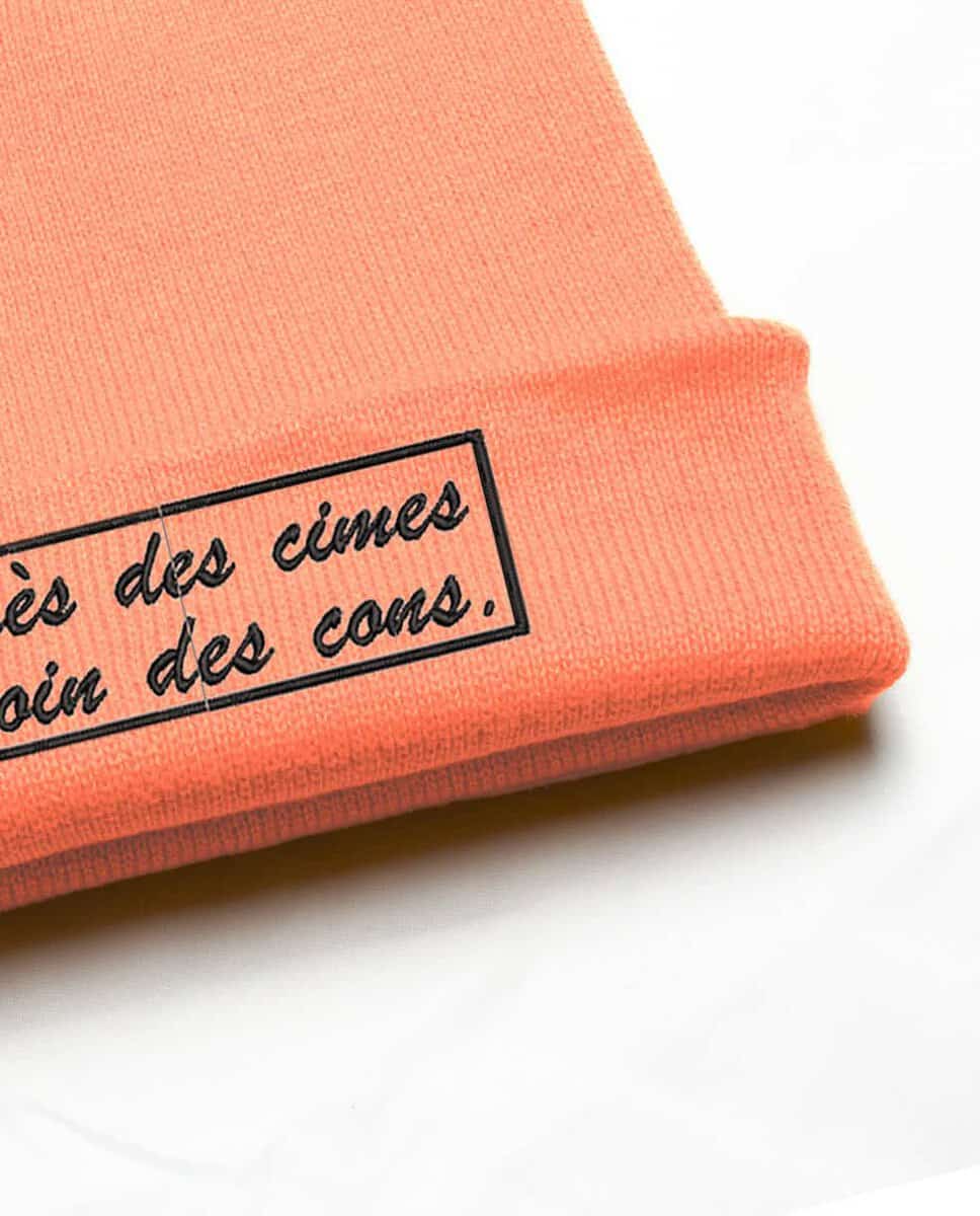 BONNET SKI : PRES DES CIMES LOIN DES CONS – Image 17