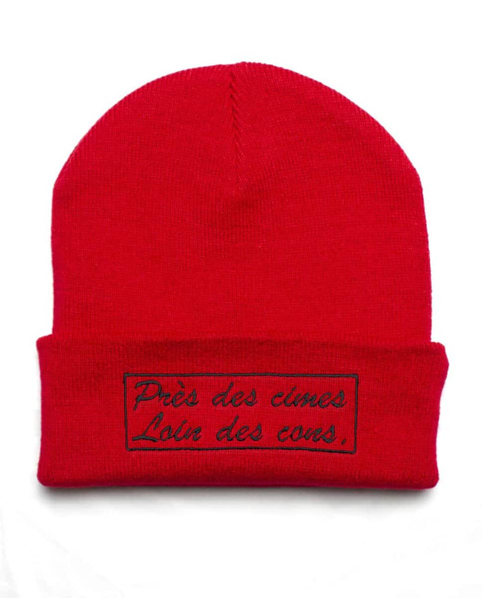 BONNET SKI : PRES DES CIMES LOIN DES CONS – Image 22