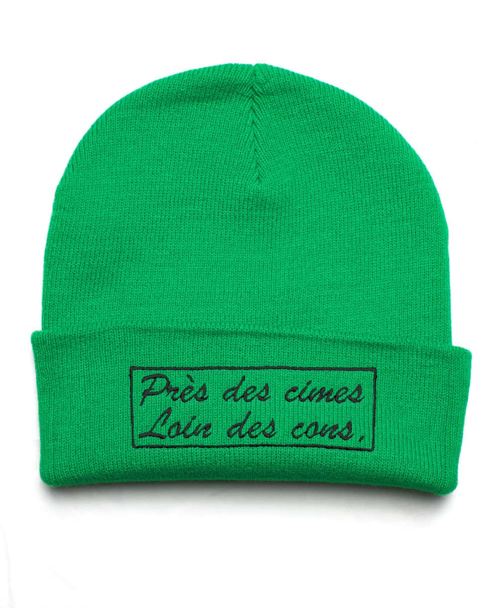 BONNET SKI : PRES DES CIMES LOIN DES CONS – Image 26