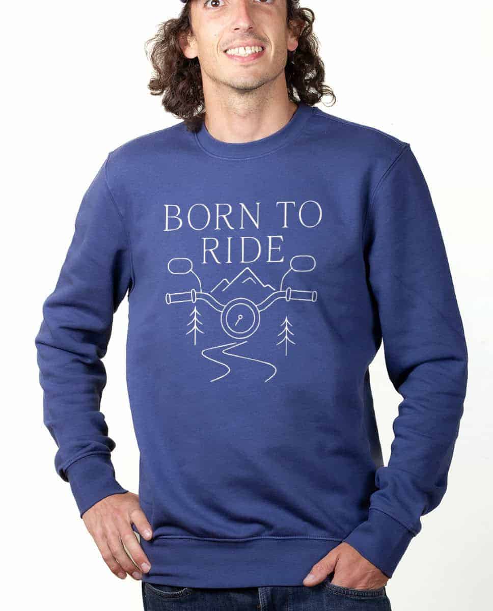 PULL HOMME : Born to ride - Motard – Image 4