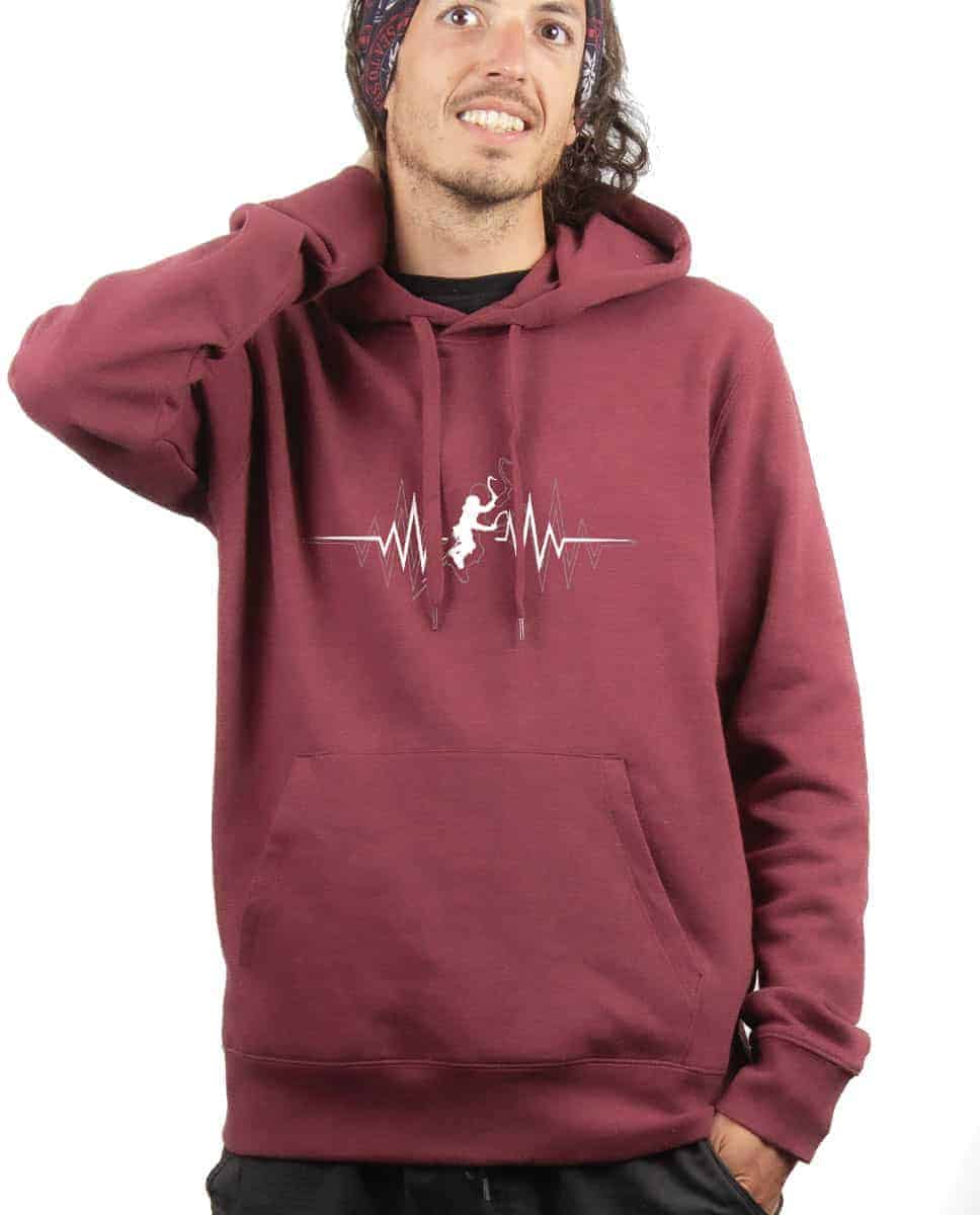 SWEAT HOMME : CASCADE DE GLACE BATTEMENTS DE COEUR – Image 2