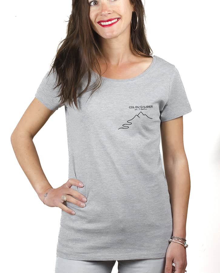 T-SHIRT FEMME : Col du Galibier – 2642 m – Image 2