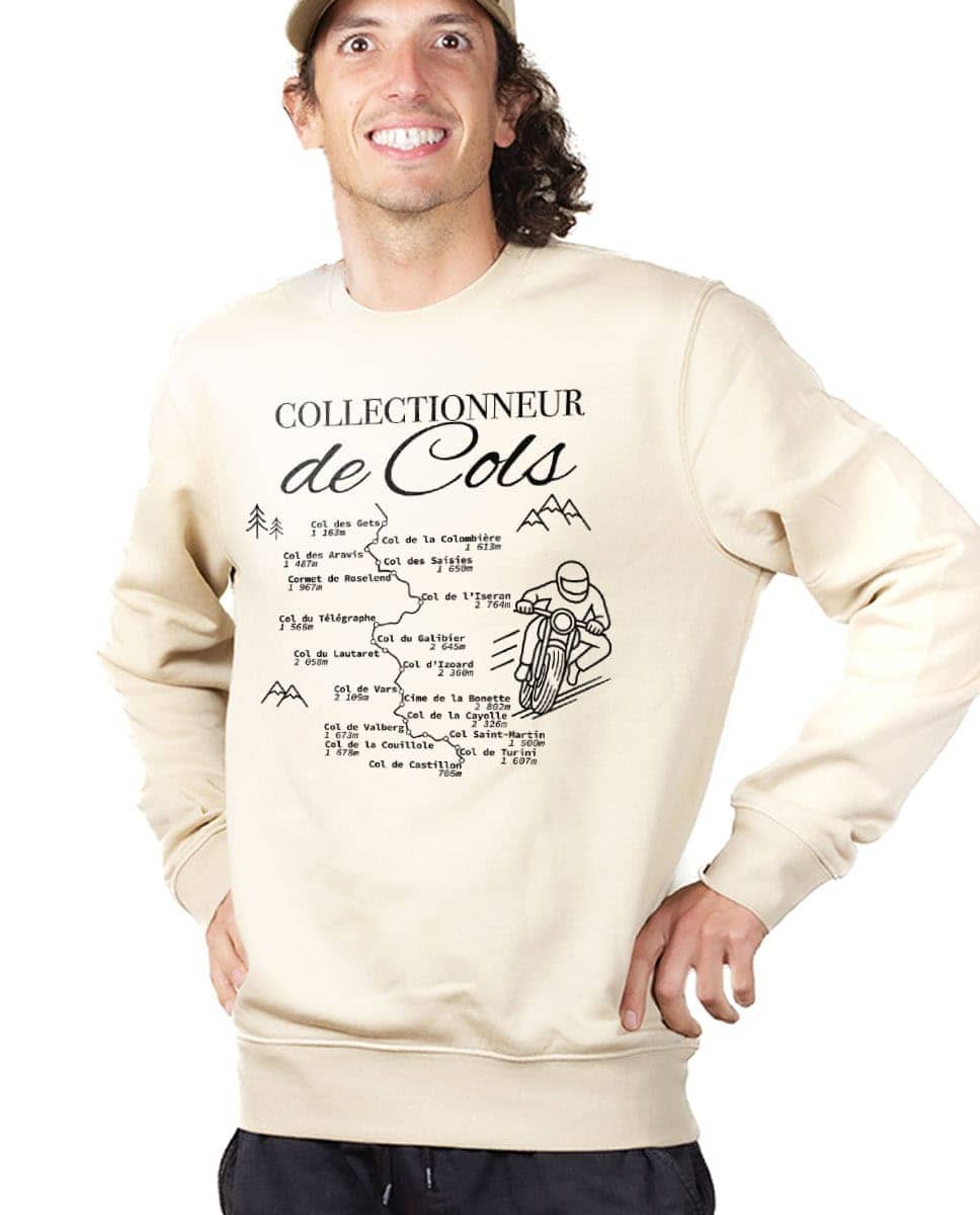 PULL HOMME : Collectionneur de cols - Motard – Image 2