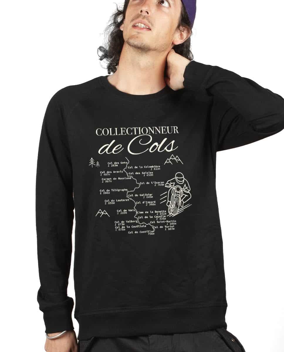 PULL HOMME : Collectionneur de cols - Motard – Image 5
