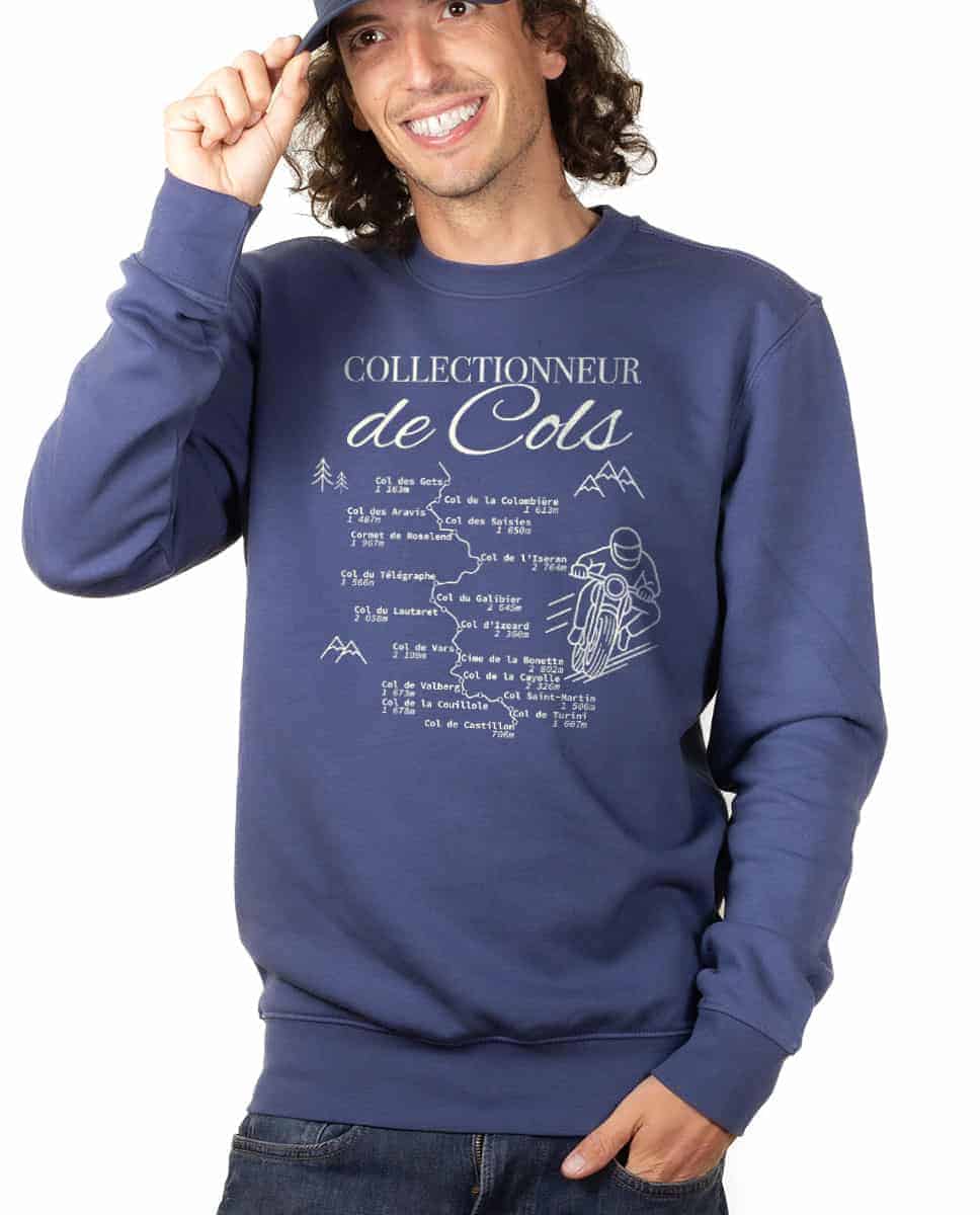 PULL HOMME : Collectionneur de cols - Motard – Image 4