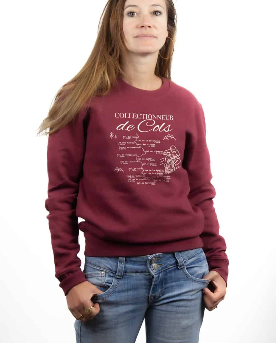 PULL FEMME : Collectionneur de cols - Motard – Image 5