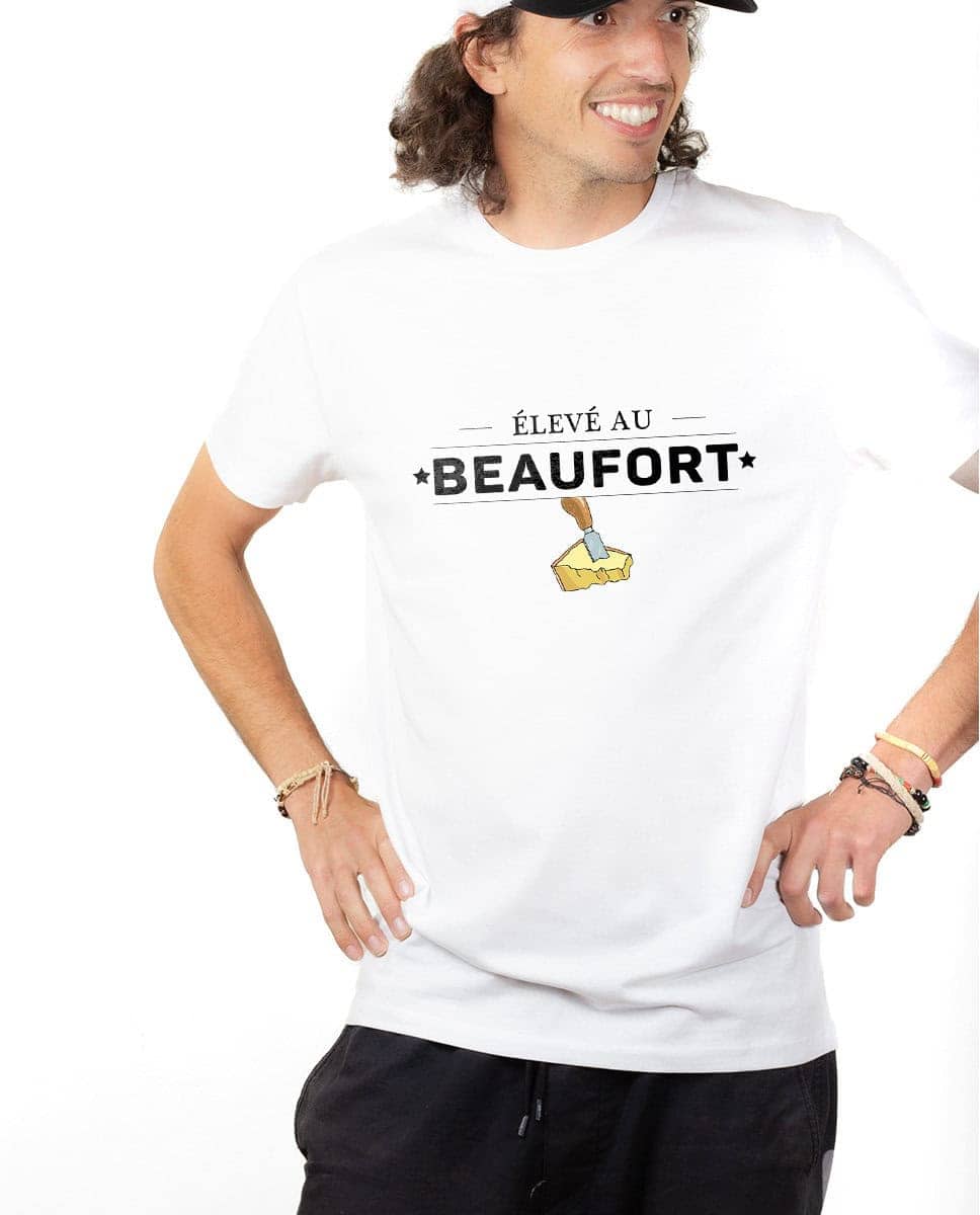 T-SHIRT HOMME : Elevé au Beaufort – Image 2