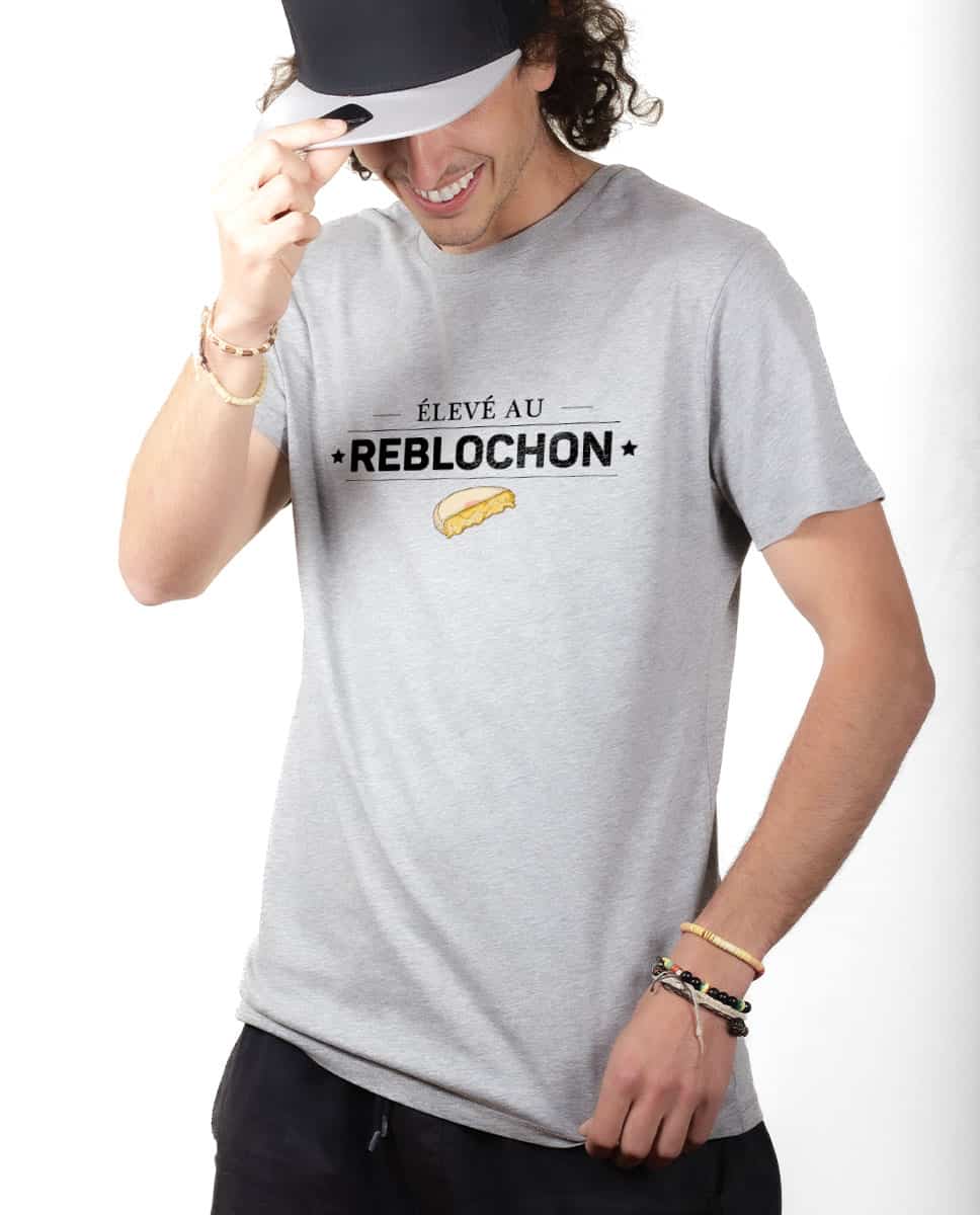 T-SHIRT HOMME : Elevé au reblochon – Image 3