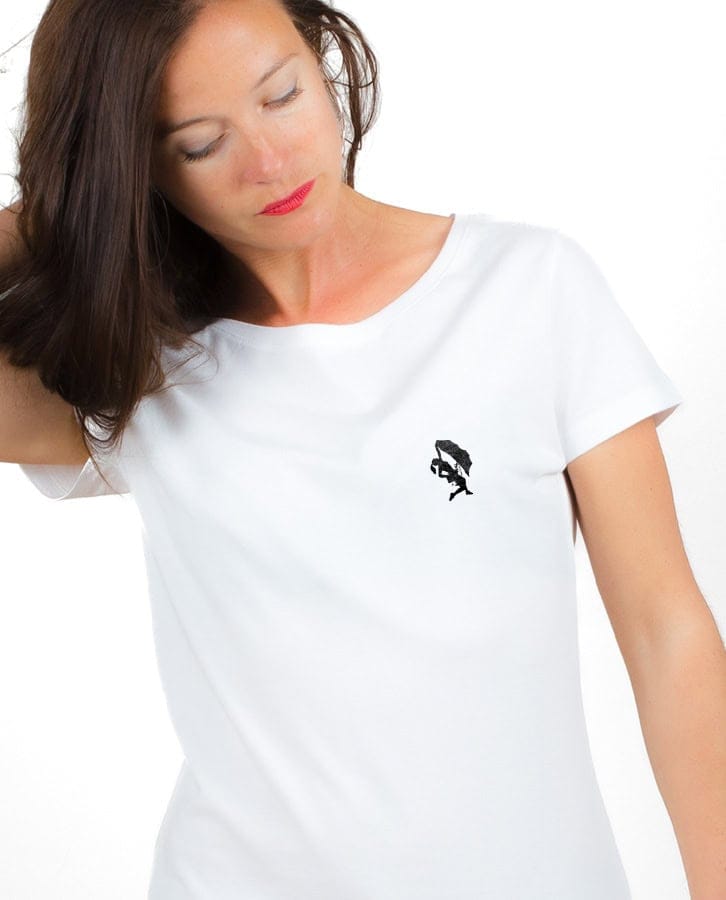 T-SHIRT FEMME : Escalade picto femme – Image 4