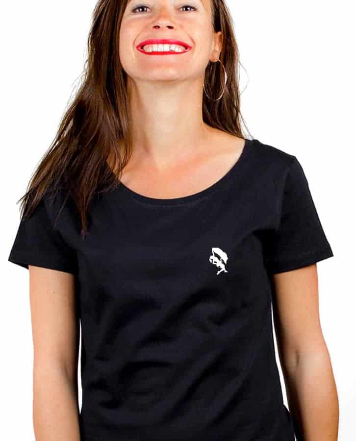 T-SHIRT FEMME : Escalade picto femme – Image 2