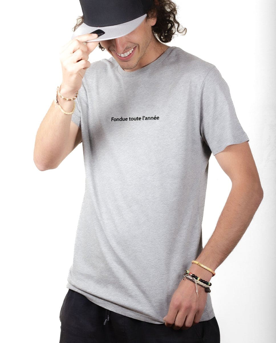T-SHIRT HOMME : FONDUE TOUTE L'ANNÉE – Image 3