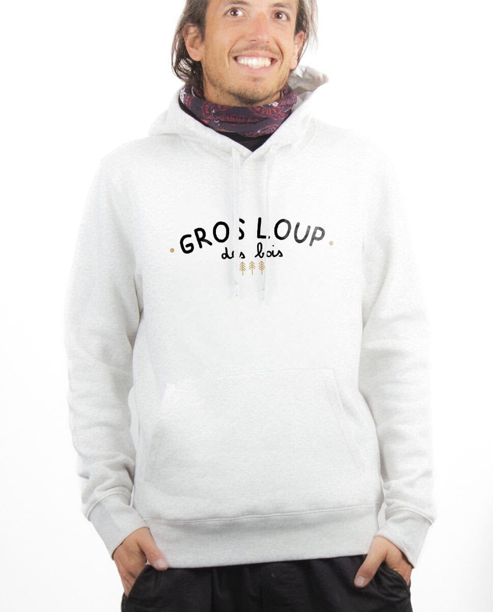 SWEAT HOMME : GROS LOUP DES BOIS – Image 9