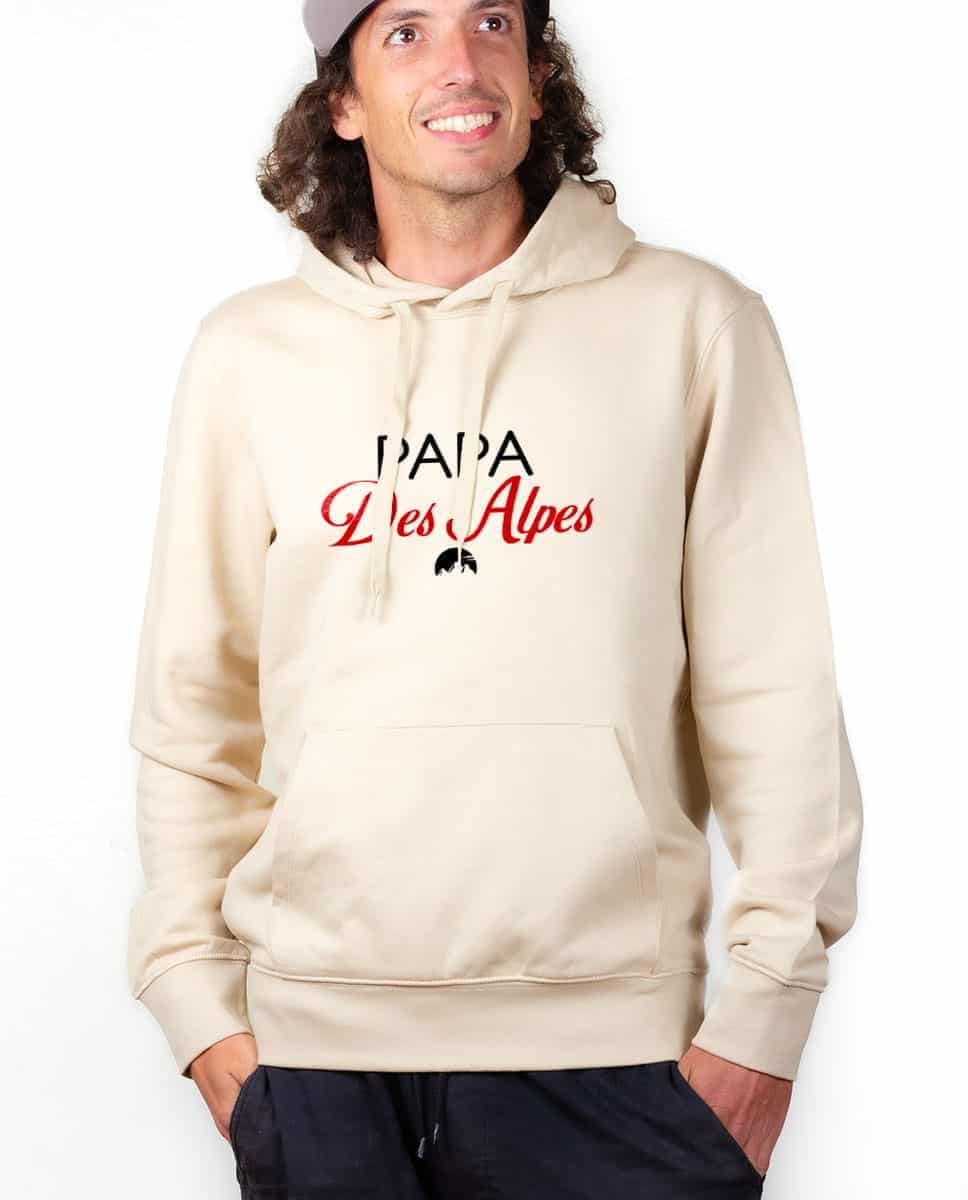 SWEAT HOMME : PAPA DES ALPES – Image 4