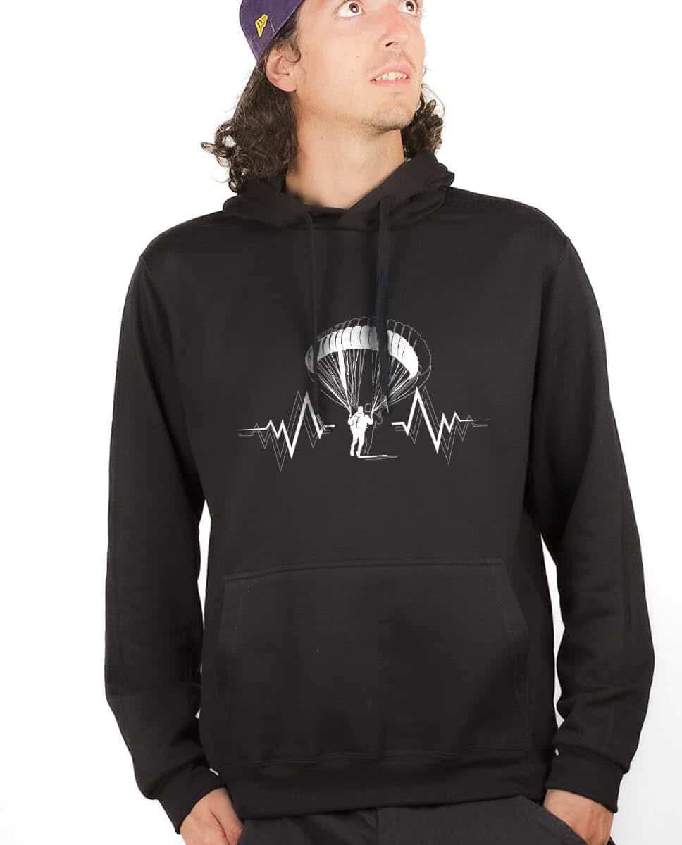 SWEAT HOMME : PARAPENTE BATTEMENTS DE COEUR – Image 4