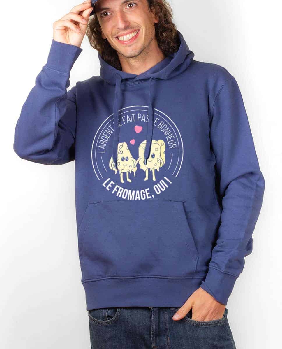 SWEAT HOMME : LE FROMAGE FAIT LE BONHEUR – Image 10