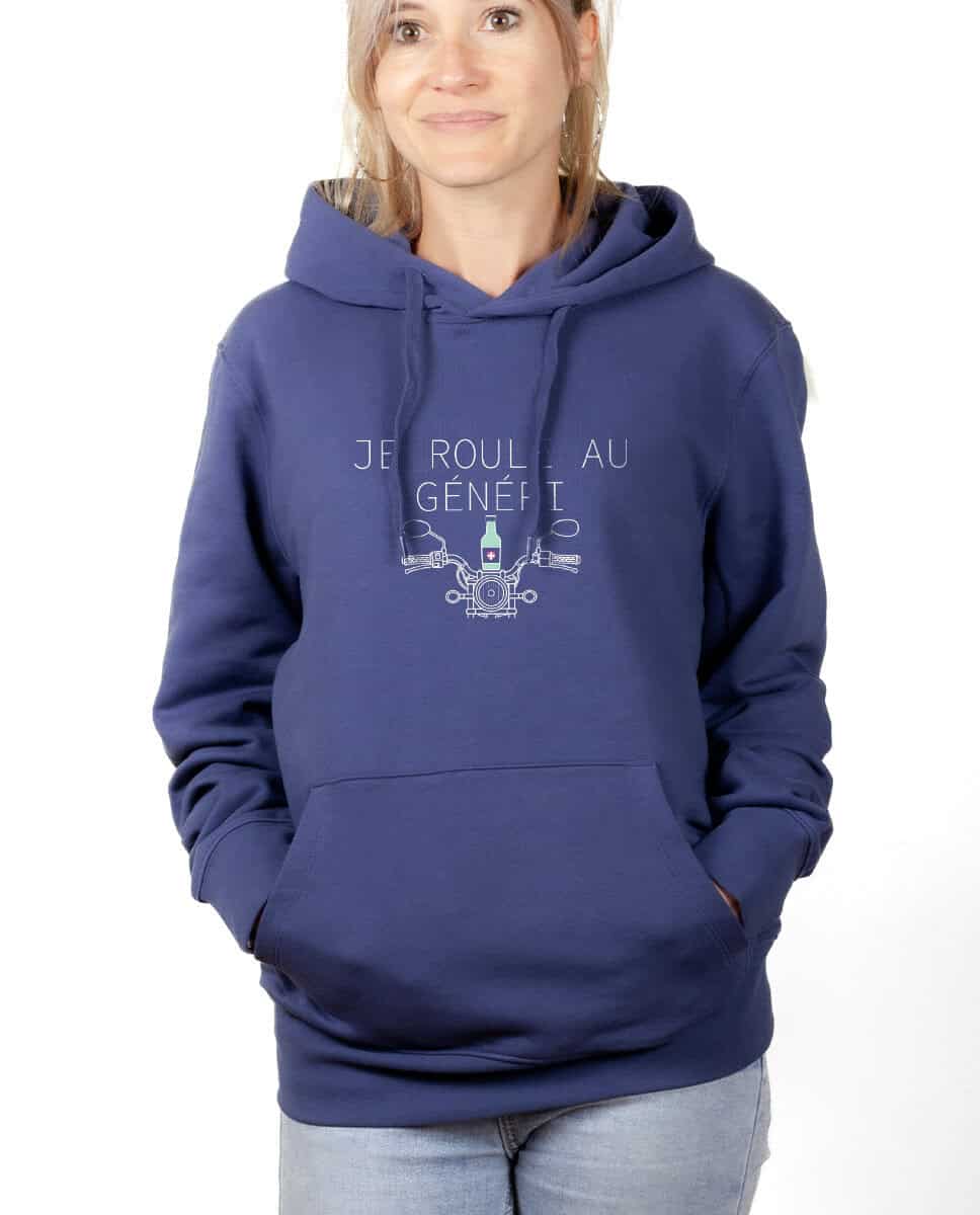 SWEAT FEMME : Je roule au génépi - Motard – Image 4