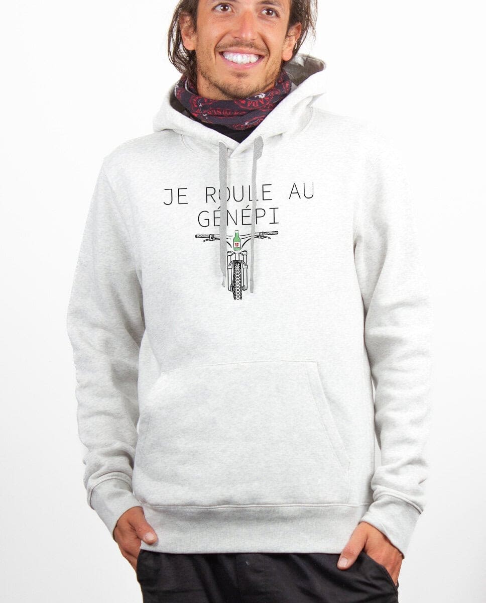 SWEAT HOMME : Je roule au génépi - VTT – Image 5