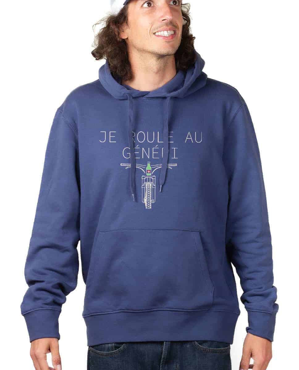 SWEAT HOMME : Je roule au génépi - VTT – Image 3