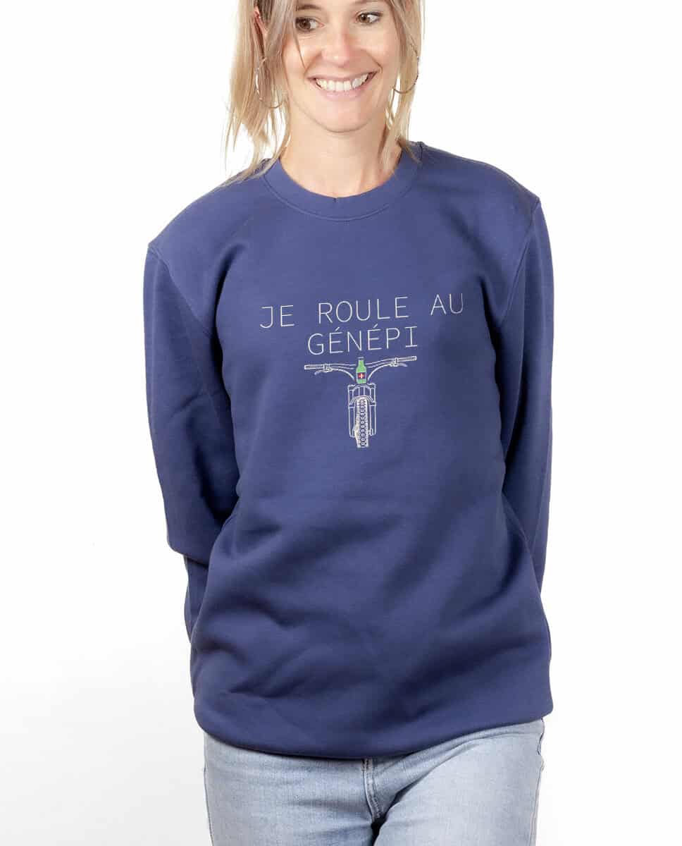 PULL FEMME : Je roule au génépi - VTT – Image 4