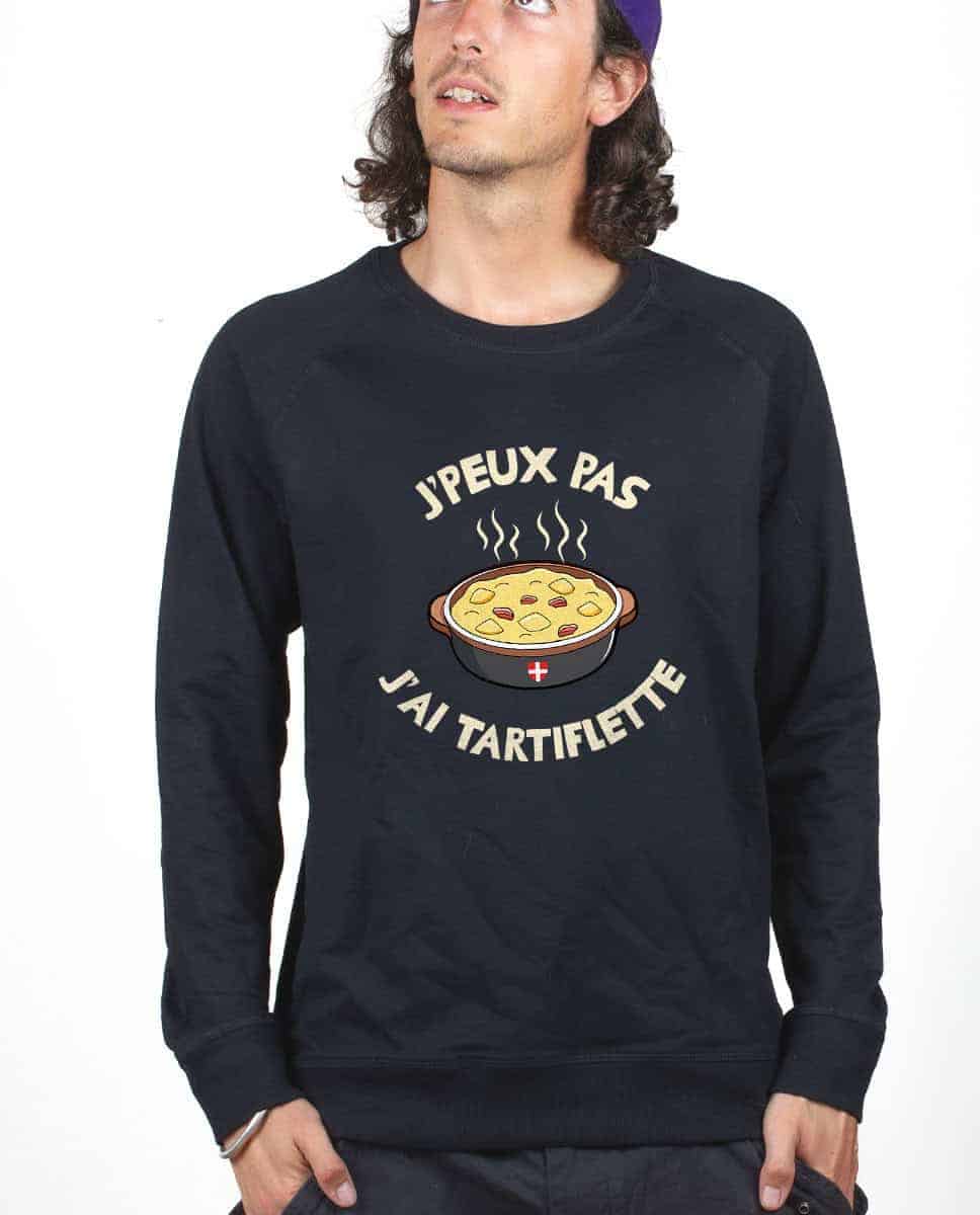 PULL HOMME : J'peux pas j'ai tartiflette – Image 5