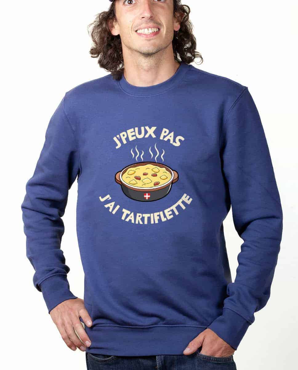 PULL HOMME : J'peux pas j'ai tartiflette – Image 4
