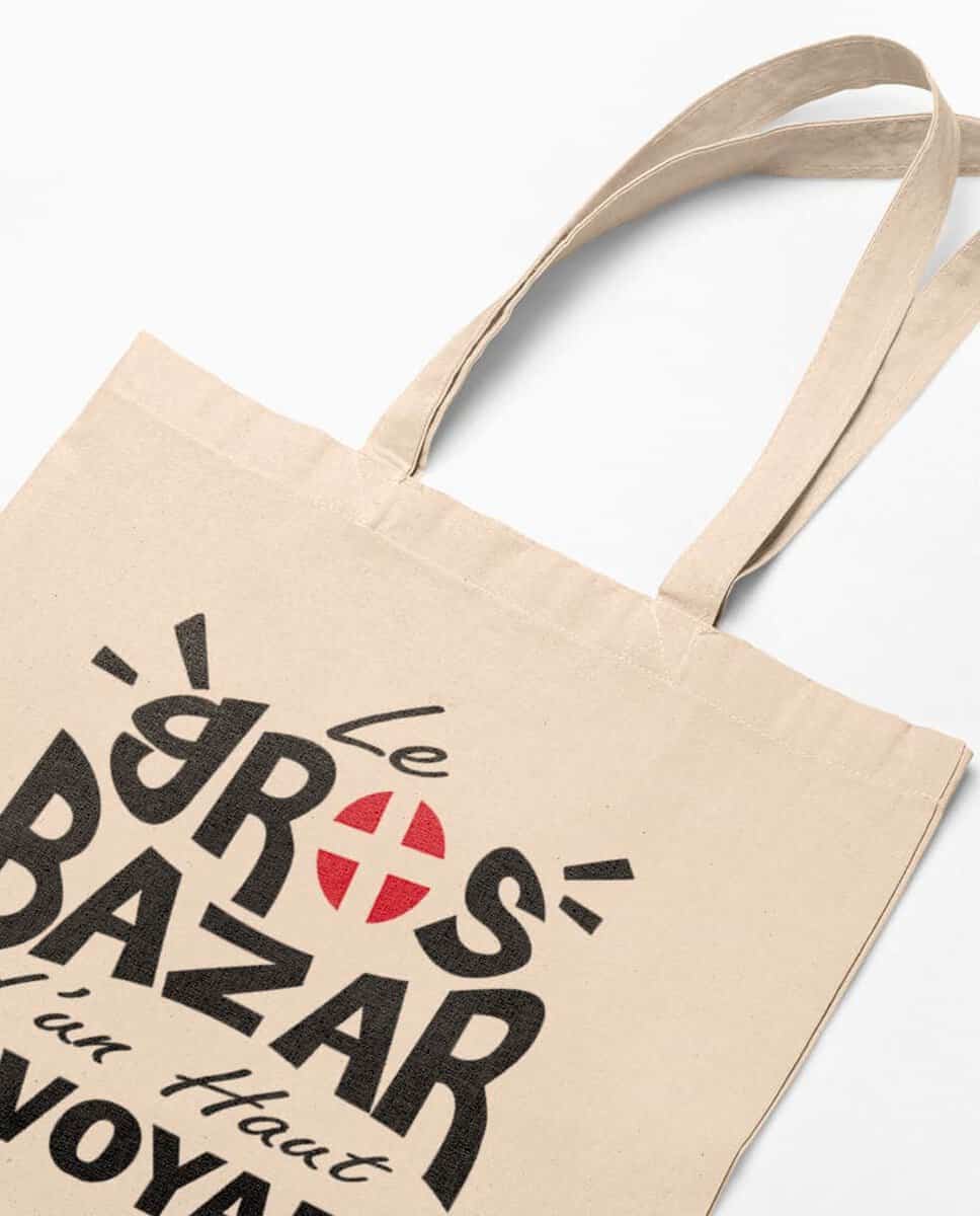 TOTE BAG : LE GROS BAZAR D'UN HAUT SAVOYARD – Image 2