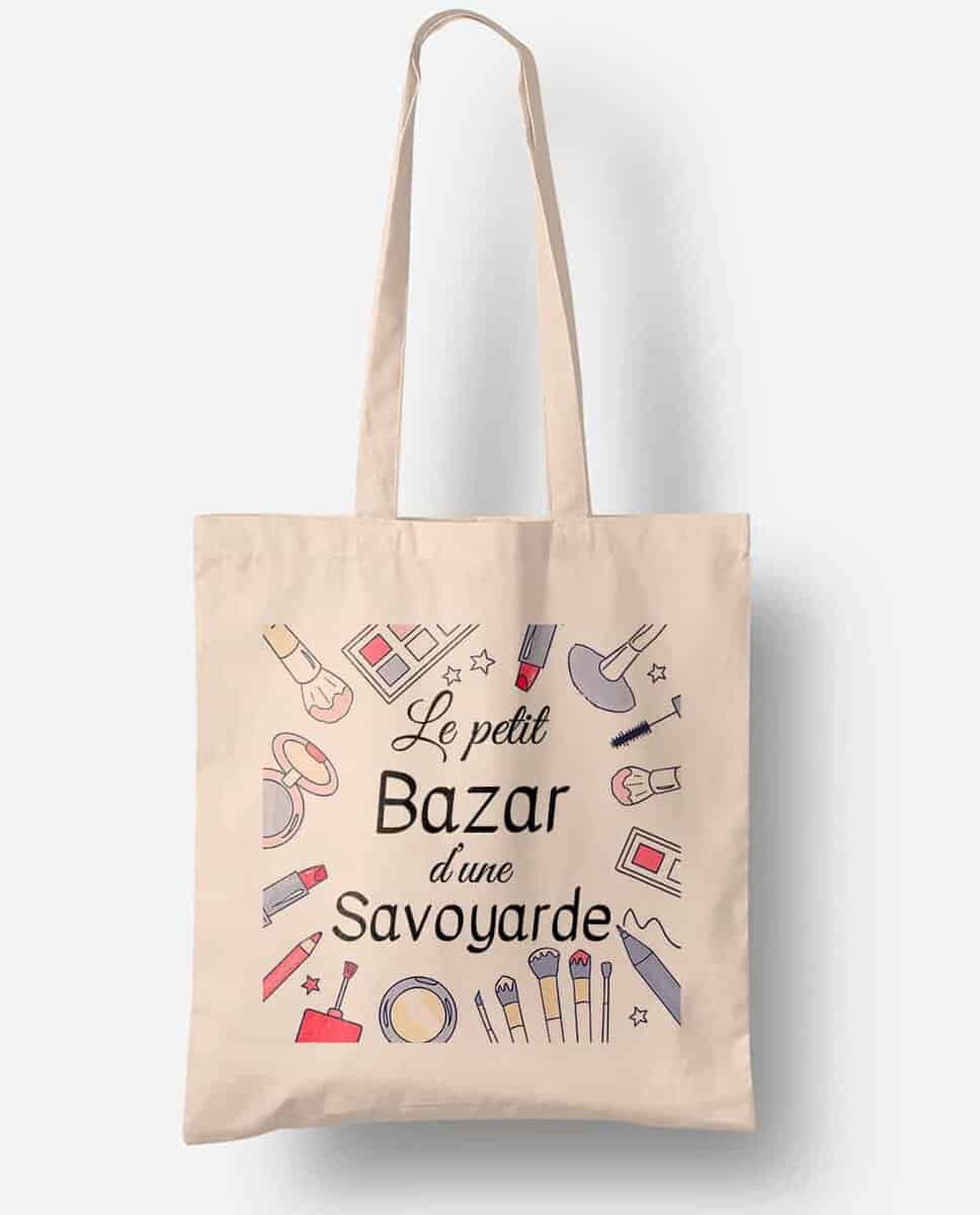 TOTE BAG : LE PETIT BAZAR D'UNE SAVOYARDE – Image 2