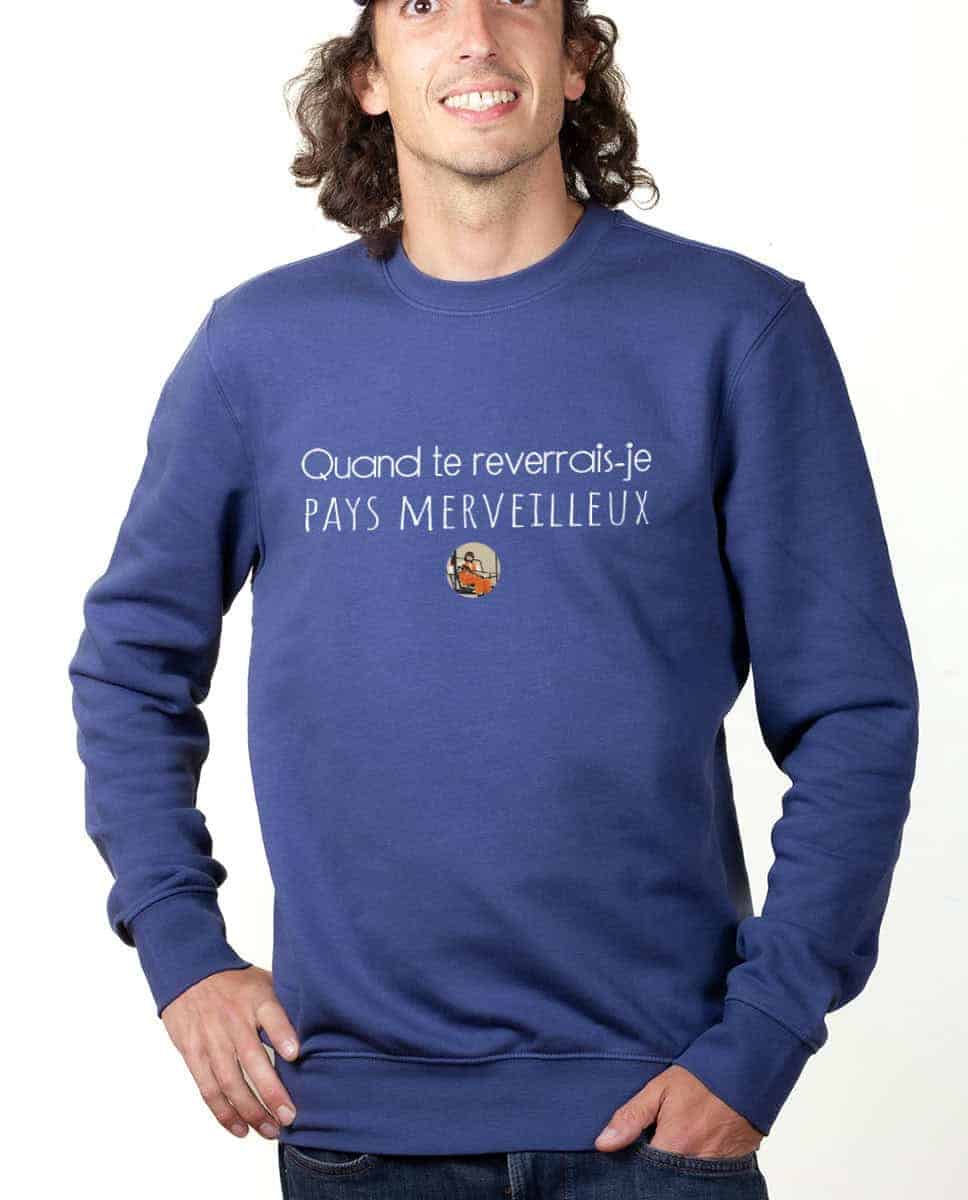 PULL HOMME : Les Bronzés Quand te reverrais-je pays merveilleux – Image 4