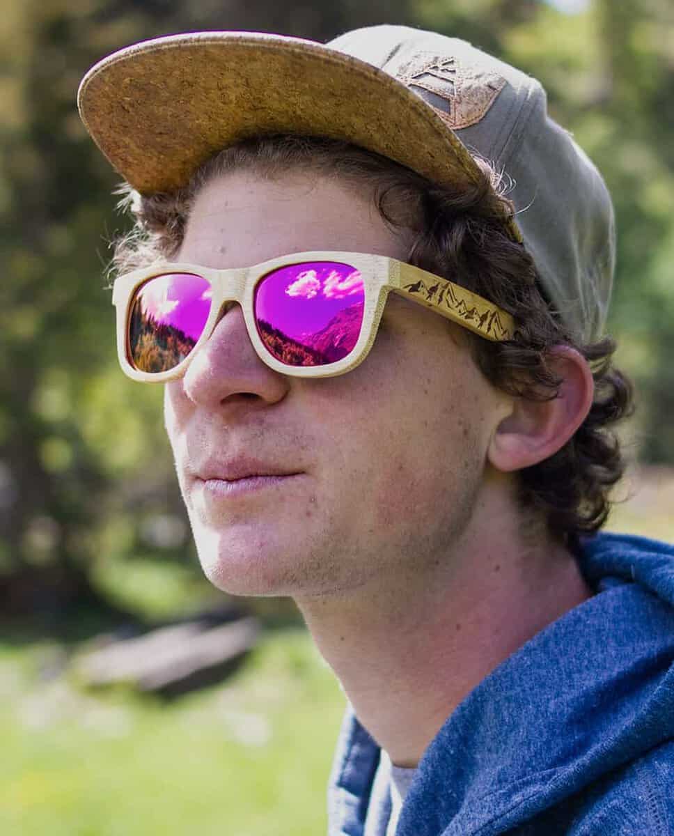 LUNETTES EN BOIS CLAIR – Image 9