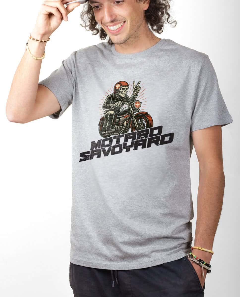 T-SHIRT HOMME : Motard Savoyard – Image 3
