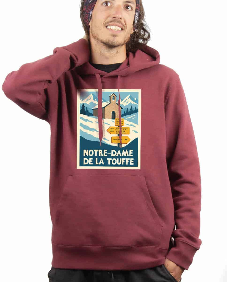 SWEAT HOMME : Notre Dame de la Touffe – Image 3