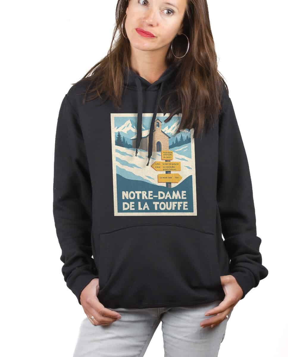 SWEAT FEMME : Notre Dame de la Touffe – Image 2