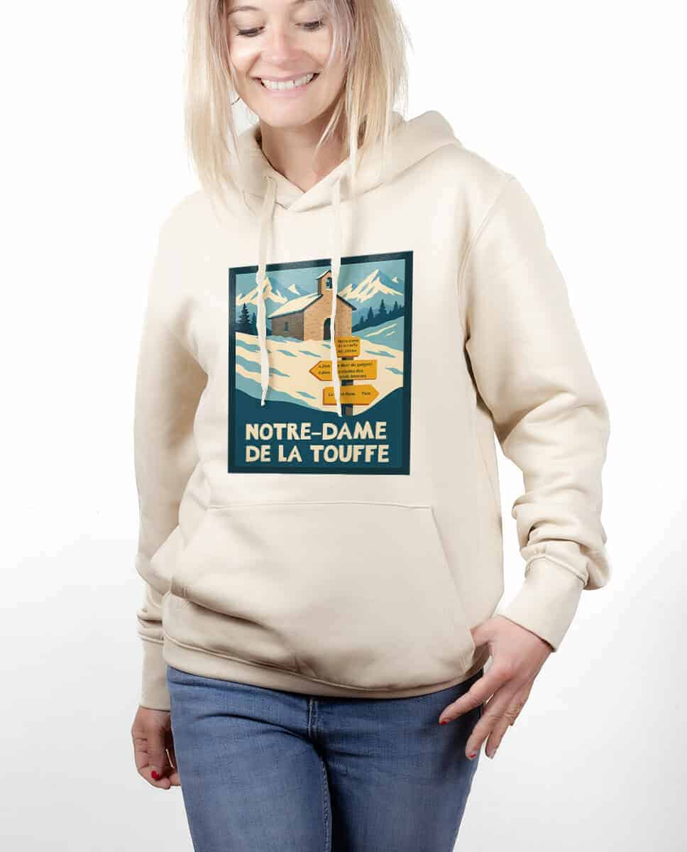 SWEAT FEMME : Notre Dame de la Touffe – Image 3