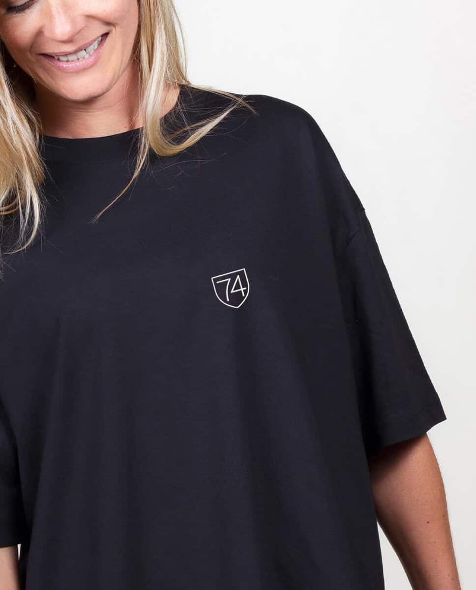 T SHIRT OVERSIZE FEMME BRODE : 74 – Image 12
