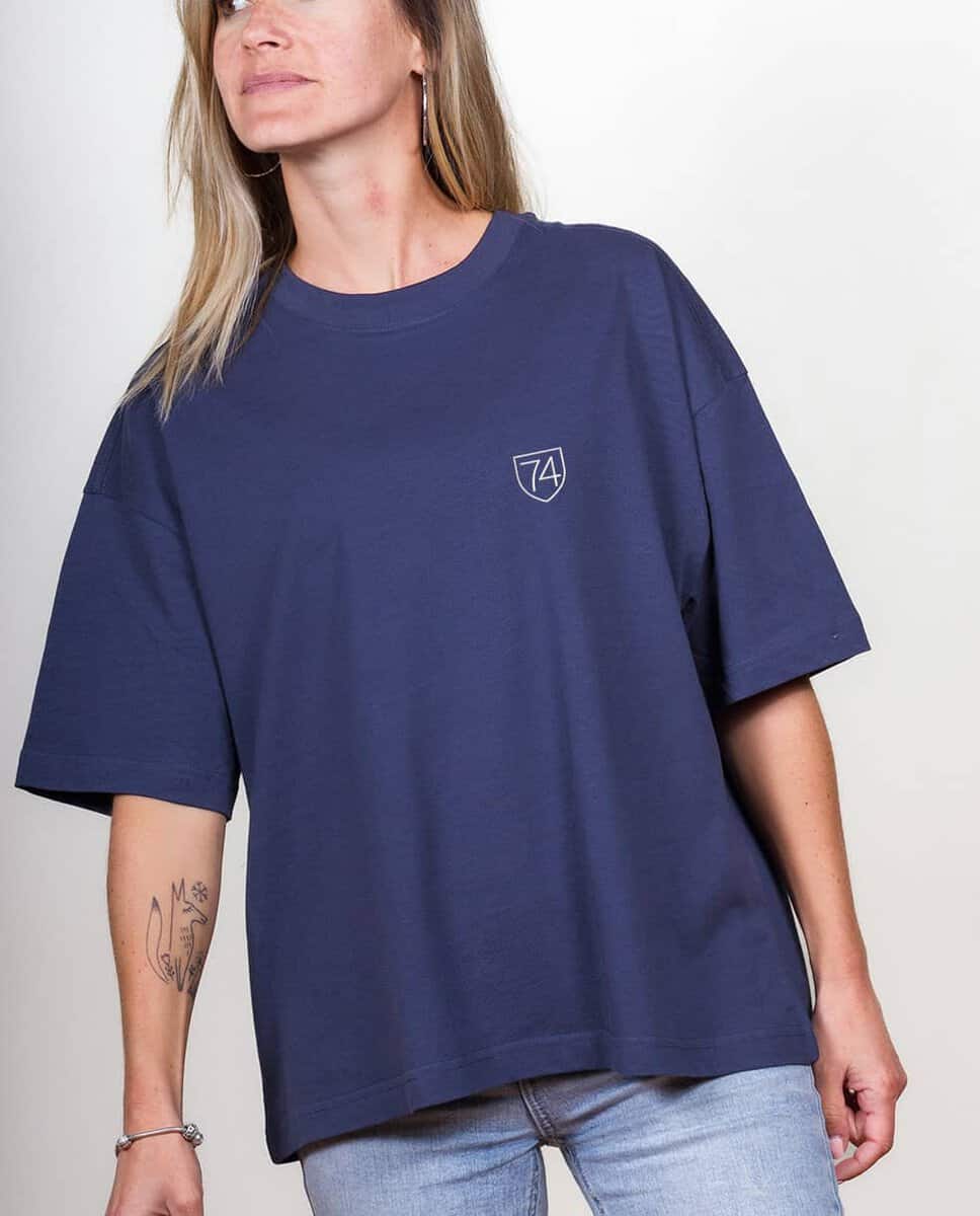 T SHIRT OVERSIZE FEMME BRODE : 74 – Image 5