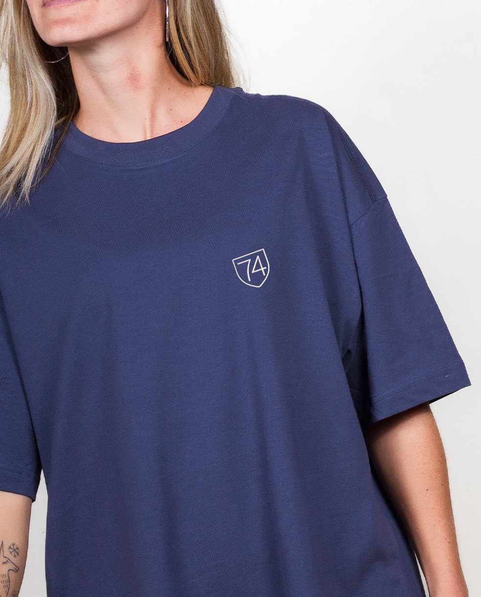T SHIRT OVERSIZE FEMME BRODE : 74 – Image 8