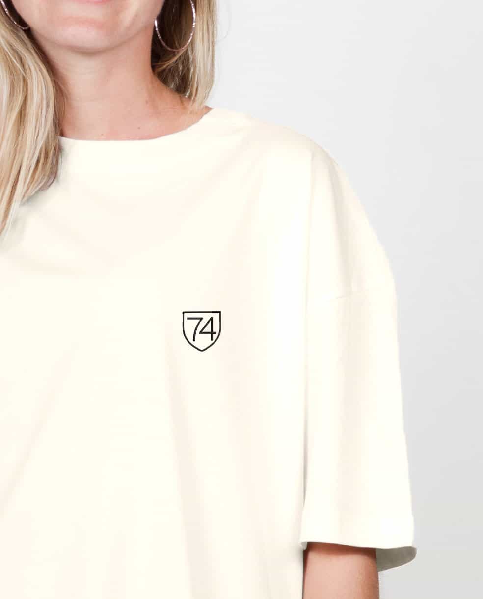 T SHIRT OVERSIZE FEMME BRODE : 74 – Image 11