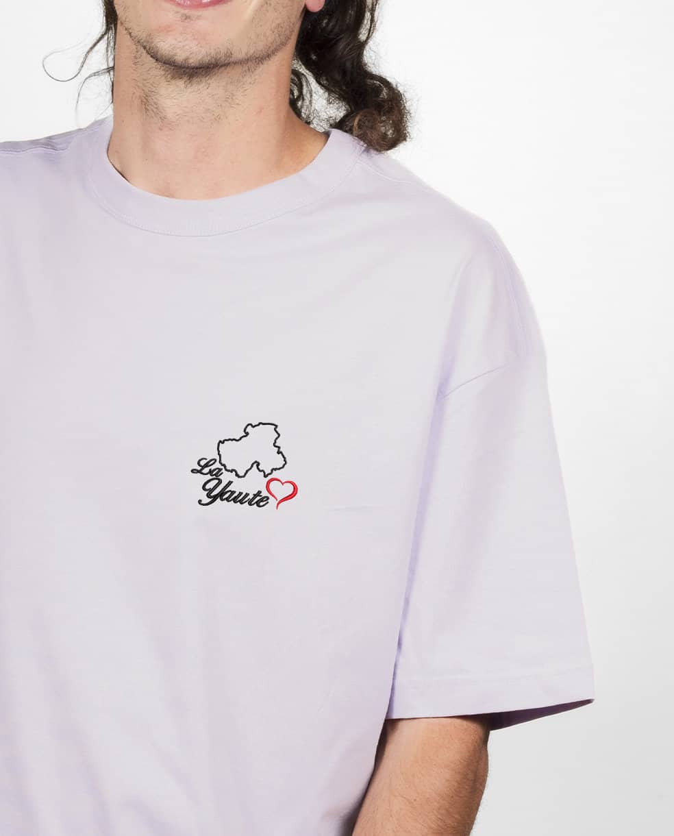 T SHIRT OVERSIZE HOMME BRODE : CARTE DE HAUTE SAVOIE – Image 10