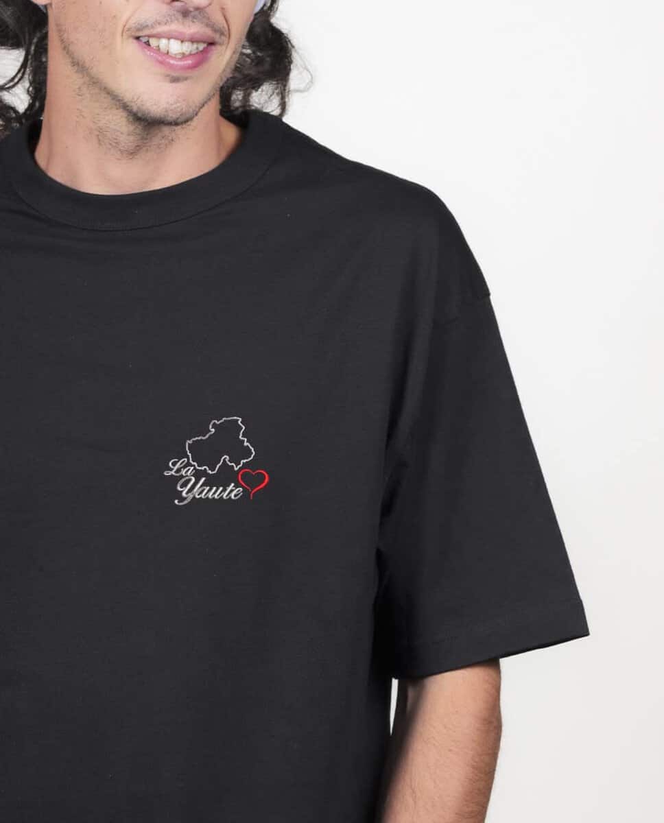T SHIRT OVERSIZE HOMME BRODE : CARTE DE HAUTE SAVOIE – Image 12