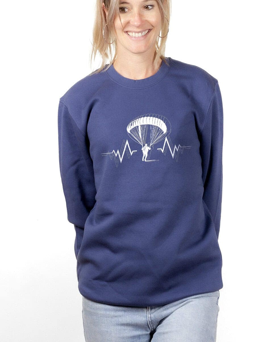 PULL FEMME : PARAPENTE BATTEMENTS DE COEUR – Image 4