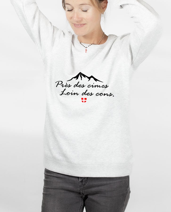 PULL FEMME : PRES DES CIMES LOIN DES CONS – Image 11