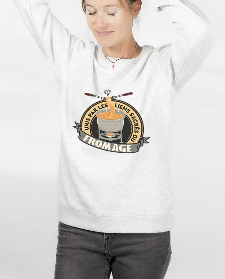 PULL FEMME : UNIS PAR LES LIENS SACRÉS DU FROMAGE – Image 20