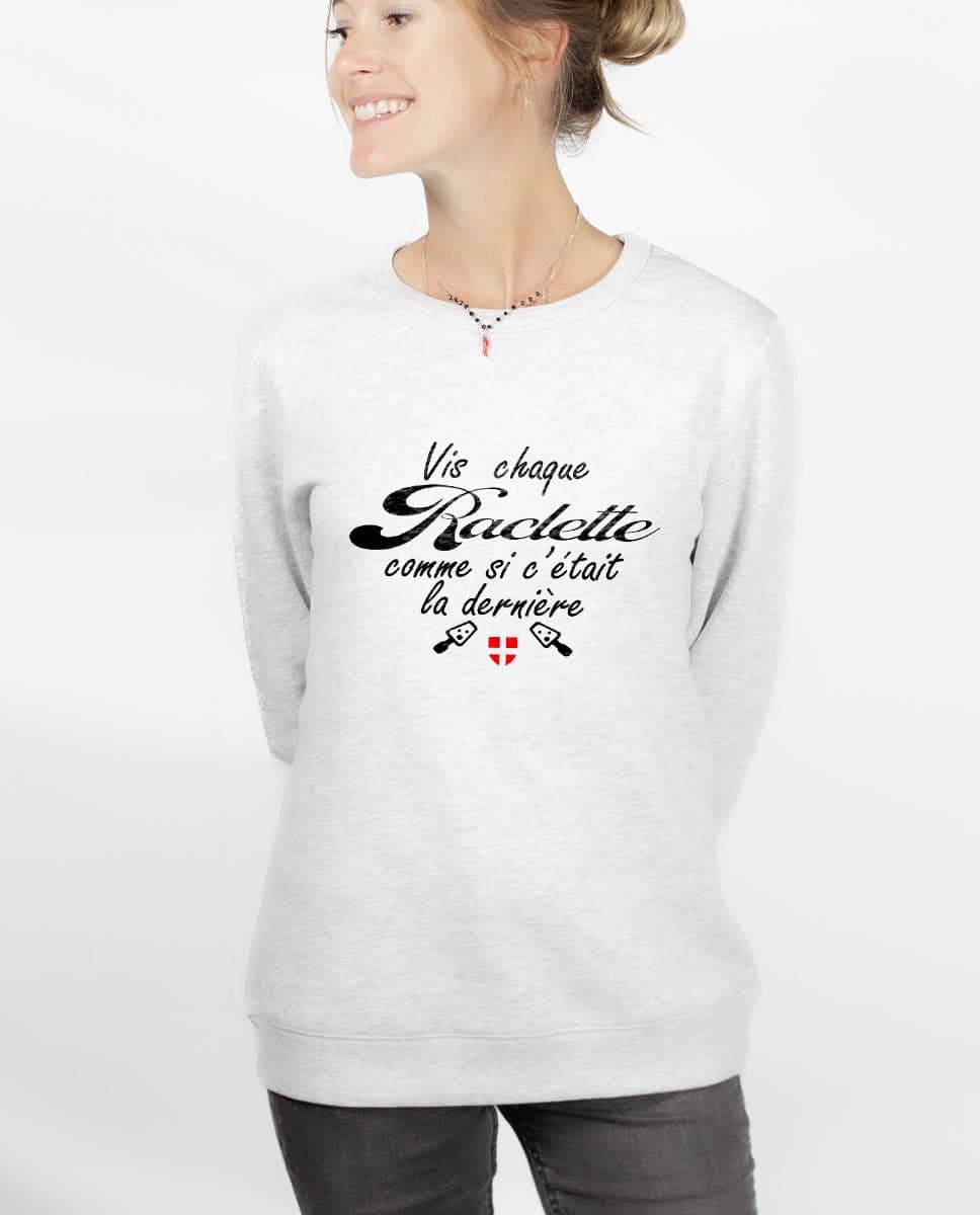 PULL FEMME : VIS CHAQUE RACLETTE COMME SI C’ÉTAIT LA DERNIÈRE – Image 5