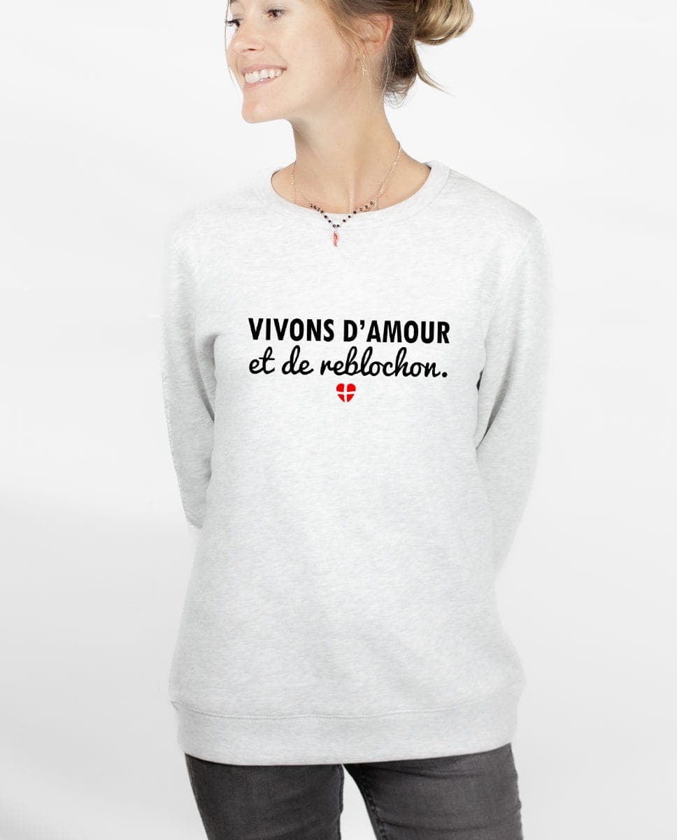 PULL FEMME : VIVONS D'AMOUR ET DE REBLOCHON – Image 4