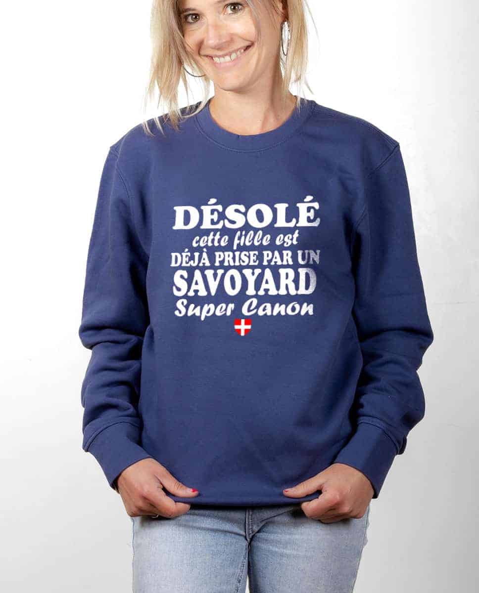 PULL FEMME : FILLE DÉJÀ PRISE PAR UN SAVOYARD – Image 13