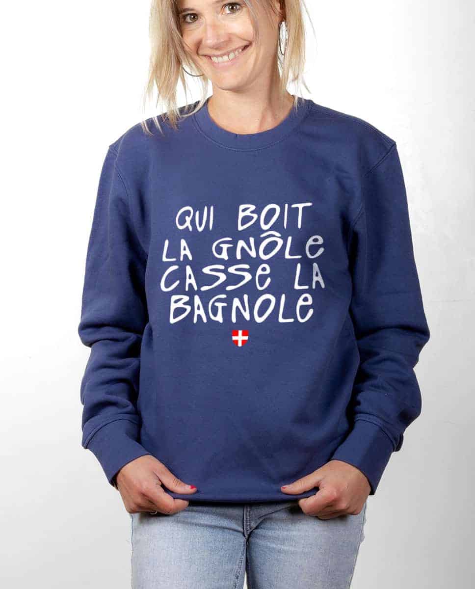 PULL FEMME : QUI BOIT LA GNÔLE CASSE LA BAGNOLE – Image 10