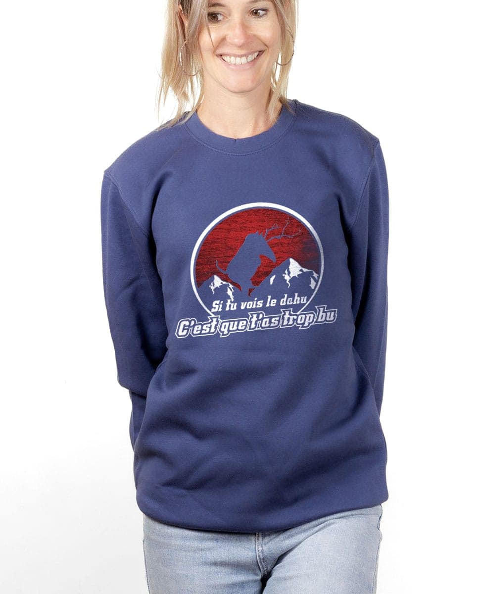 PULL FEMME : SI TU VOIS LE DAHU – Image 3